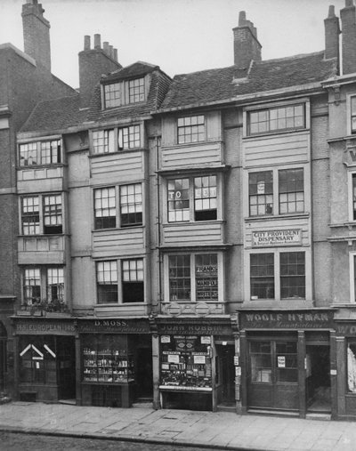 Aldersgate Street, c.1879 door Henry Dixon